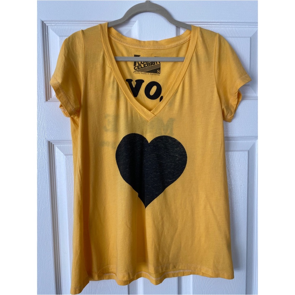 Local celebrity love more t shirt
